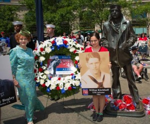 Mary Virginia Pittman Waller on left